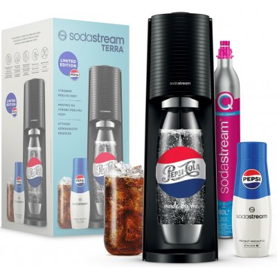 SodaStream Terra Black Pepsi Megapack – Zboží Dáma