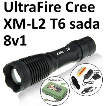 CN UltraFire E007 XM-L od 585 Kč - Heureka.cz