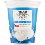 Tesco Smetanový jogurt bílý 330 g – Zboží Dáma