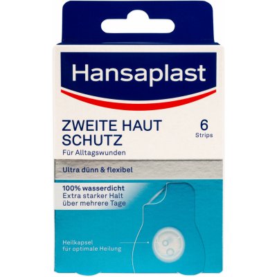 Hansaplast Second Skin náplast hydrokoloidní 6 ks – Sleviste.cz