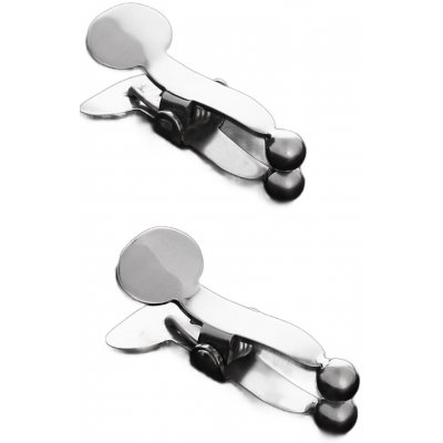 Triune Balls Pincher Nipple Clamps - svorky na bradavky – Sleviste.cz