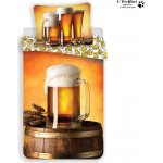 Jerry Fabrics bavlna povlečení Pivo 140x200 70x90 – Zboží Mobilmania
