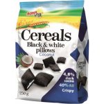 Bonavita Cereální polštářky s náplní Black white pillows s kokosem 250 g – Zboží Dáma