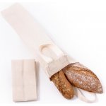 Tierra Verde Plátená taška z biobavlny na bagety – Zboží Mobilmania