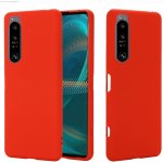 VSECHNONAMOBIL 44568 RUBBER Ochranný kryt Sony Xperia 1 IV 5G červený – Sleviste.cz