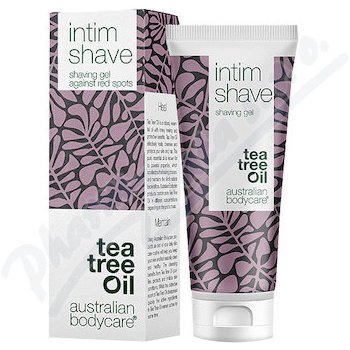 Australian Bodycare Tea Tree Oil gel na holení působí proti zarůstání chloupků a podráždění 100 ml