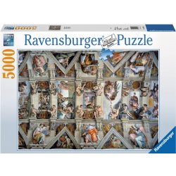 Ravensburger Sixtinská kaple Michelangelo 5000 dílků