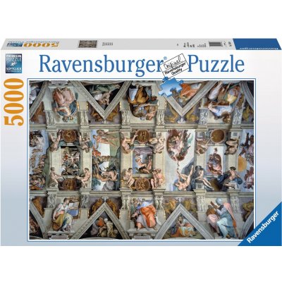 Ravensburger Sixtinská kaple Michelangelo 5000 dílků