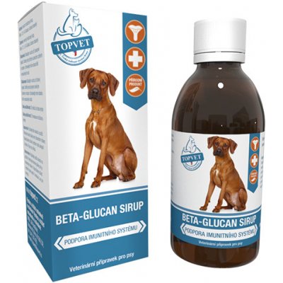Topvet sirup Beta glucan 200 ml – Zbozi.Blesk.cz