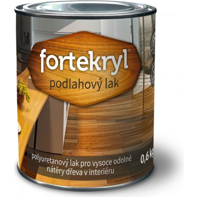 Fortekryl Podlahový lak 4 kg lesk – Zboží Mobilmania