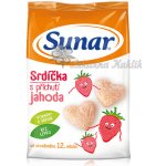SUNÁREK Dětský snack jablkové kroužky 50 g – Zboží Dáma