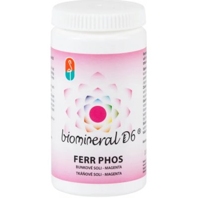 Biomineral D6 Železo Fosfát 180 tbl. – Hledejceny.cz