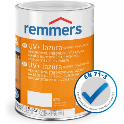 Remmers UV+ Lazura 0,75 l Bezbarvá – Zboží Mobilmania