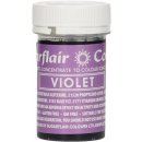Potravinářská barva a barvivo Sugarflair Gelová barva Grape Violet 25 g