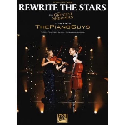 The Piano Guys Rewrite the Stars from The Greatest Showman noty na housle violoncello klavír – Zboží Mobilmania