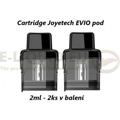 Joyetech Cartridge EVIO POD 0,8ohm 2ml 2ks – Hledejceny.cz