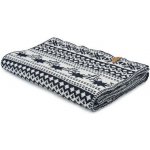 Vlnka šála s norským vzorem B09 tmavě modrá – Zboží Dáma