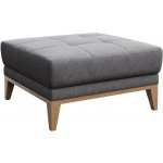 MESONICA Tmavě šedá látková podnožka Musso Tufted I – Hledejceny.cz