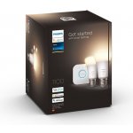 Philips Hue BT LED žárovka E27 9.5W teplá bílá 2ks chytrá LED žárovka 806 lm 2200-6500 K stmívatelná – Zbozi.Blesk.cz