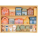 eliNeli kostky město domy postavičky a další doplňky – Sleviste.cz