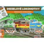 BETEXA, zásilková služba s. r. o. Dieselové lokomotivy - Jednoduché vystřihovánky – Hledejceny.cz