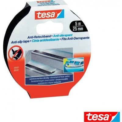 Tesa 55587 Protiskluzová páska 25 mm x 5 m černá – Zboží Mobilmania