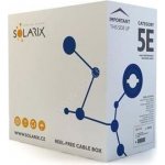 Solarix SXKD-5E-FTP-PVC CAT5e, FTP PVC, drát, 305m, šedý – Zboží Mobilmania