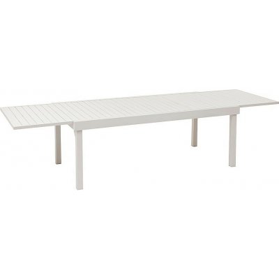 DEOKORK Hliníkový stůl VALENCIA 200/320x100 cm (ivory) – Hledejceny.cz