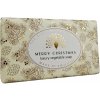 Mýdlo English Soap Vintage Merry Christmas přírodní parfémované mýdlo s bambuckým máslem 200 g