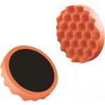 BOLL Profilovaná houbička na leštění na suchý zip 150mm střední oranžová