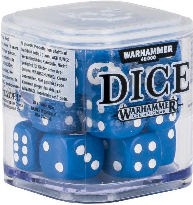 GW Warhammer Dice Cube Set