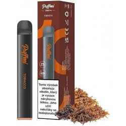 Puffmi TX600 Pro Tobacco 20 mg 600 potáhnutí 1 ks