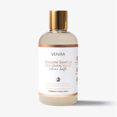 Venira Přírodní šampon pro objem vlasů kokos 300 ml – Zboží Dáma