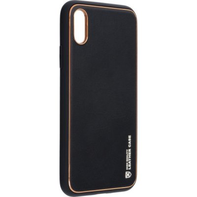 Pouzdro Forcell Leather case iPhone X/Xs Černé – Zbozi.Blesk.cz