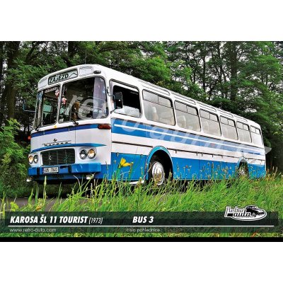 Pohlednice BUS č. 03 - KAROSA ŠL 11 TOURIST (1973) – Zboží Mobilmania