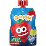Ovocňák kapsička jablko jahoda 120 g – Zboží Dáma