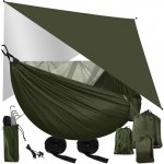 Turistická houpací síť s plachtou a moskytiérou 260x140 cm Trizand 25364 – Hledejceny.cz