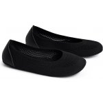 Ahinsa Shoes Ahinsa Pletené balerínky SOFTY černé – Zboží Dáma