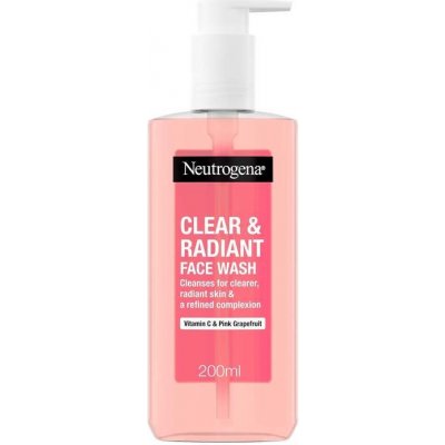 Neutrogena Clear & Radiant Face Wash rozjasňující čisticí gel pro problematickou pleť 200 ml – Zboží Mobilmania