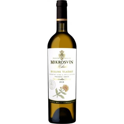 Mikrosvín Ryzlink vlašský 2024 12,5% 0,75 l (holá láhev) – Hledejceny.cz