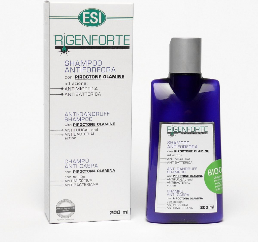 ESI RiGENFORTE Energizující šampon na vlasy proti lupům 200 ml