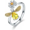 Prsteny Royal Fashion prsten Rozkvetlá květina SCR348