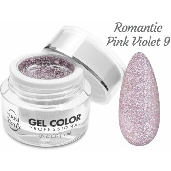 NANI UV/LED gel Glamour Twinkle Romantic Pink Violet 5 ml