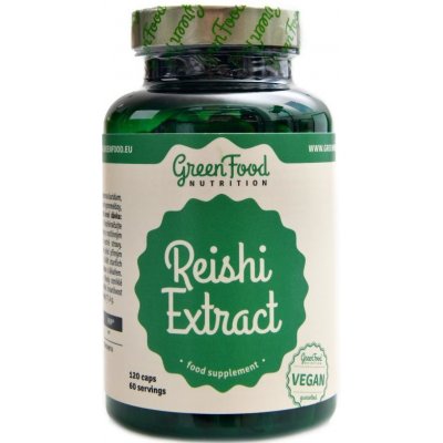 GreenFood Nutrition Reishi 120 vegan kapslí – Hledejceny.cz