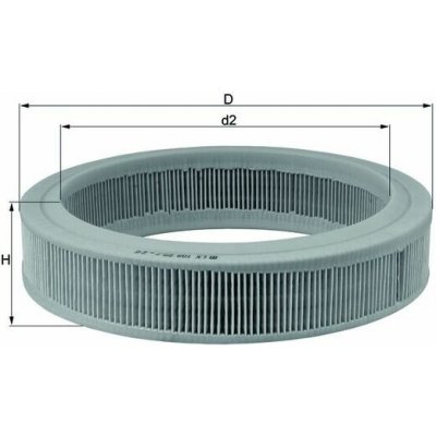 KNECHT Vzduchový filtr LX108 – Hledejceny.cz