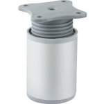 Walteco Nábytková noha kulatá, průměr 40 mm výška 60 mm plast 50008 – Zboží Mobilmania