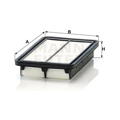 MANN FILTER Vzduchový filtr C 22 015 – Hledejceny.cz