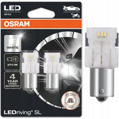 Osram LED P21W BA15s 12V 2ks – Zboží Mobilmania