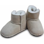 Eisbärchen capáčky kožešinové na suchý zip sand – Zboží Dáma