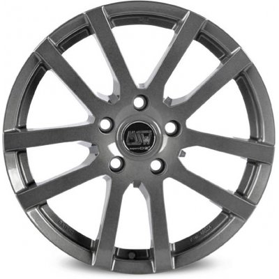 MSW 22 6,5x16 4x108 ET42 grey silver – Zboží Mobilmania